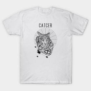 A zodiac cattery: cancer - catcer T-Shirt